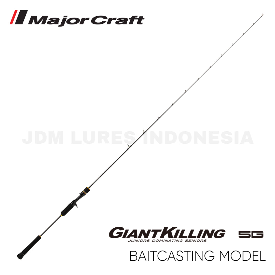Joran Baitcasting MajorCraft Giant Killing 5G Light Jigging GK5LJ-B64L