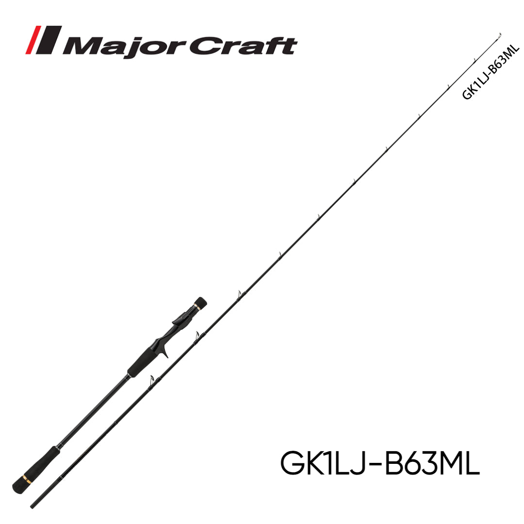 Joran Baitcasting MajorCraft Giant Killing 1G Light Jigging GK1LJ-B63ML