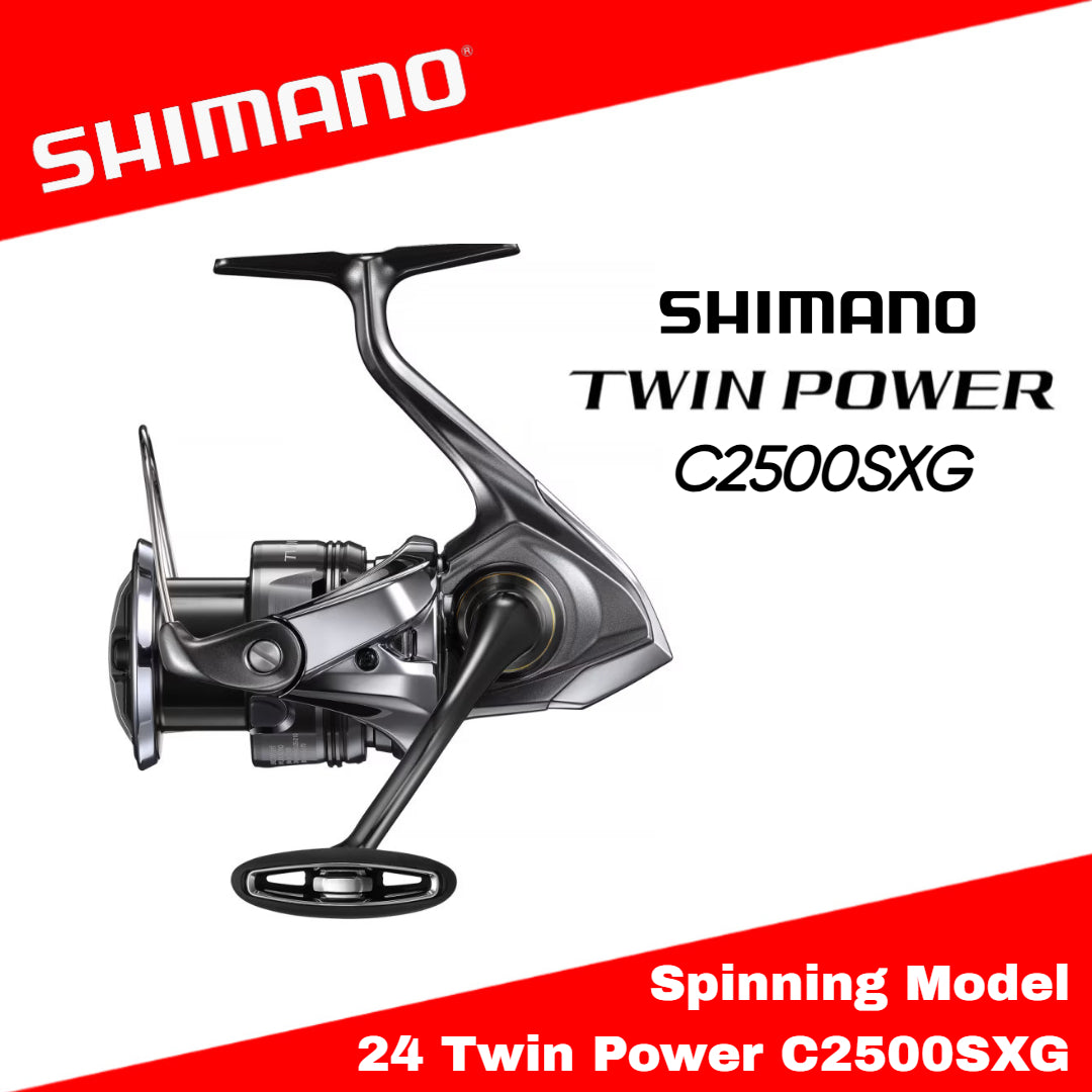 Gulungan Pemintal Shimano 24 Twin Power C2500SXG