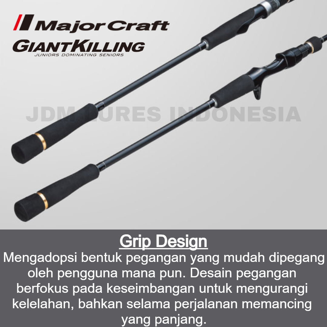 MajorCraft Spinning Rod Giant Killing 1G Light Jigging GK1LJ-S64UL