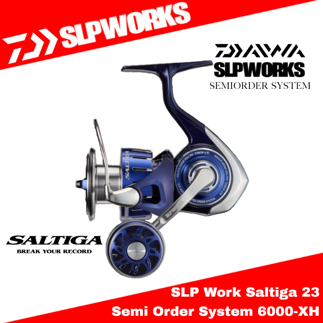 Reel Pemintal Daiwa Saltiga SLP Works 23 Semi Order System 6000-XH