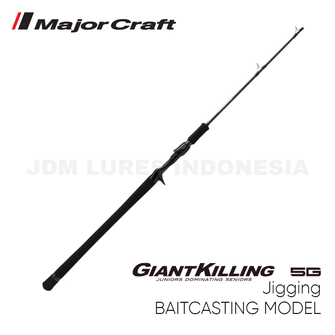 Joran pancing MajorCraft Baitcasting Giant Killing 5G Jigging GK5-B60M