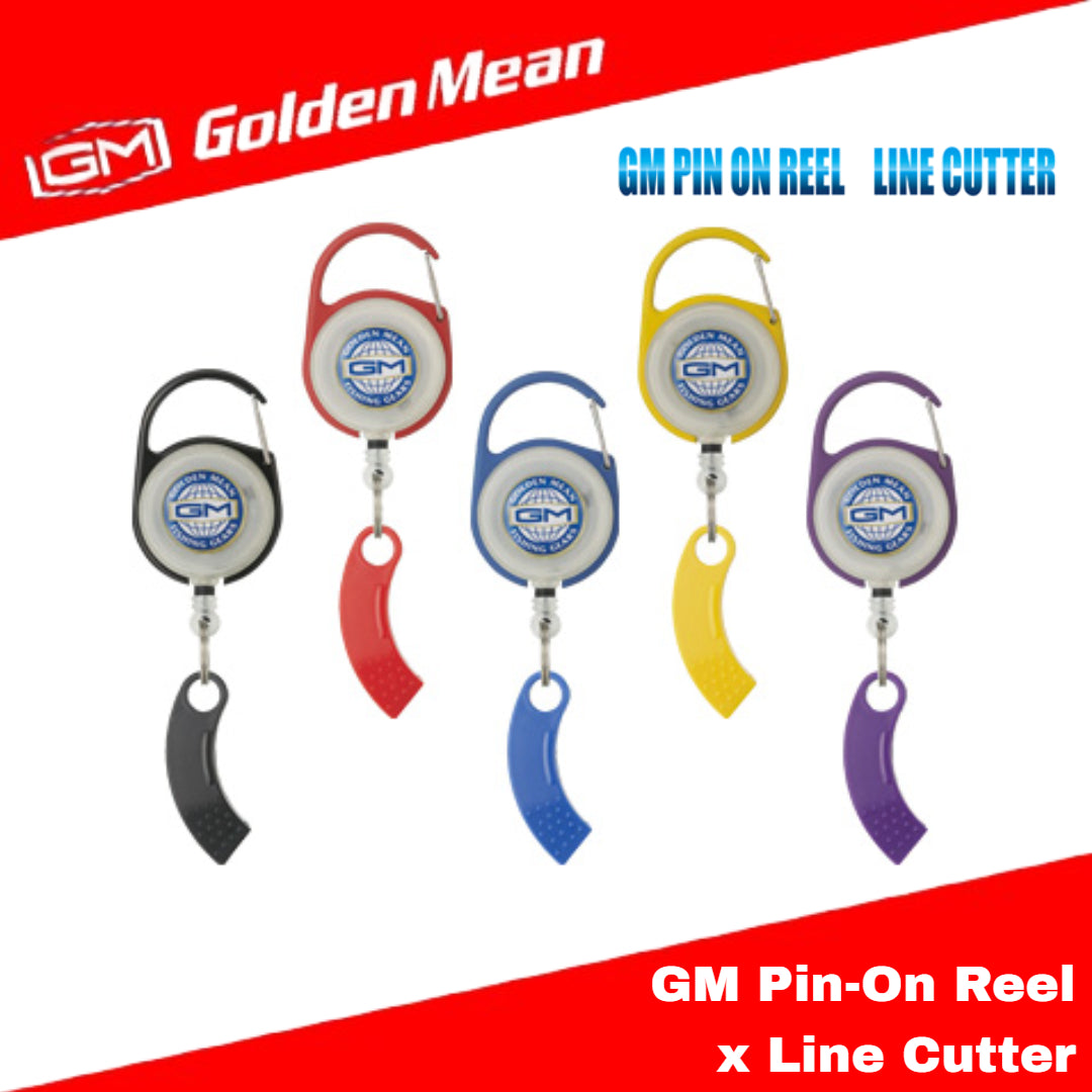Gulungan x Pemotong Tali Pin-On Golden Mean GM