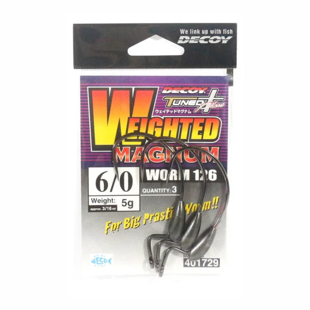Decoy Worm 126 Weighted Magnum Worm Hook