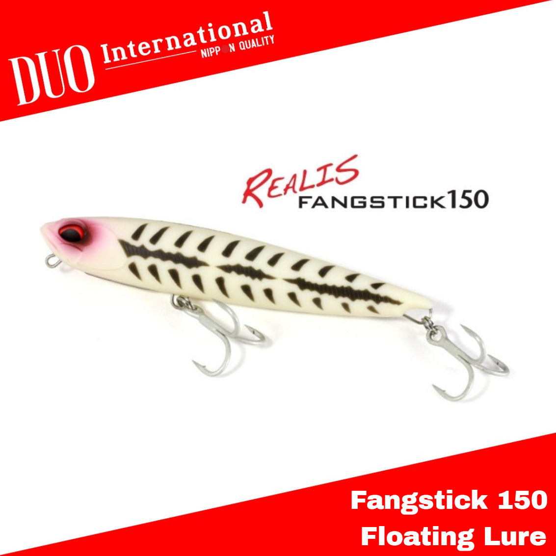 Duo Realis Fangstick 150 Umpan Apung 40gr 150mm