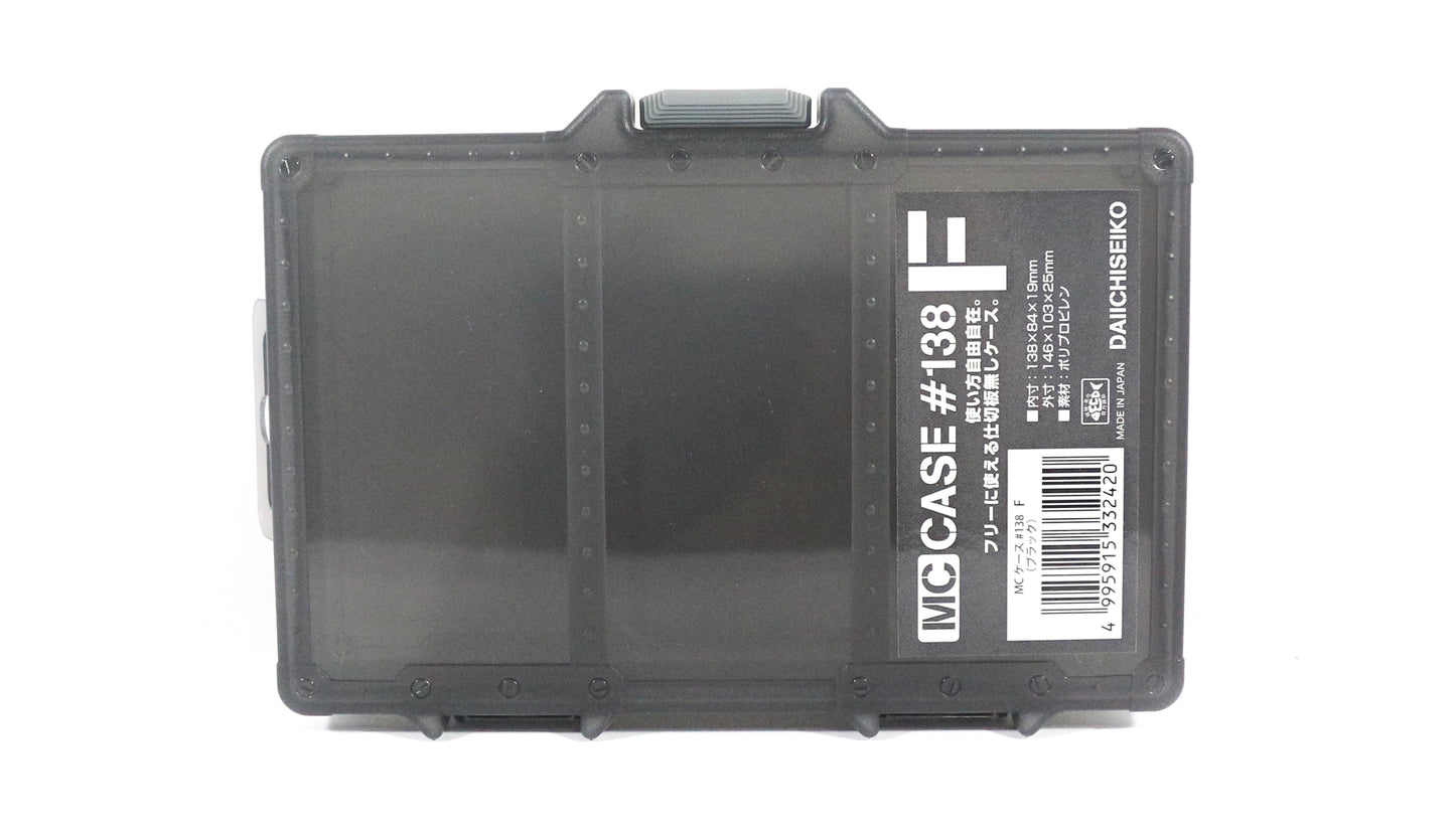Daiichi 33242 MC Case 138F Gratis 146 x 103 x 25 mm Hitam 2420