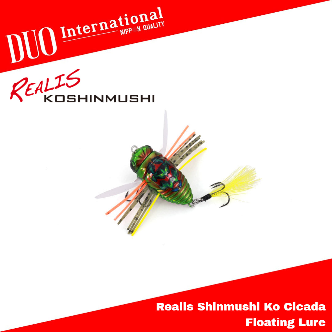 Umpan Pancing Duo Realis Shinmushi Ko Cicada Floating Lure 30mm 3.1gr