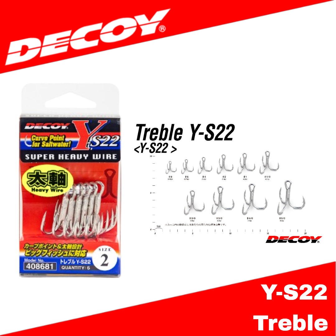 Umpan Pancing Treble Y-S22