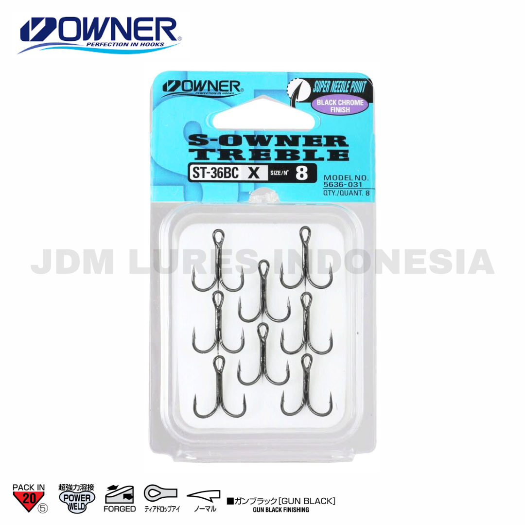Pemilik ST-36 BC Treble Hook
