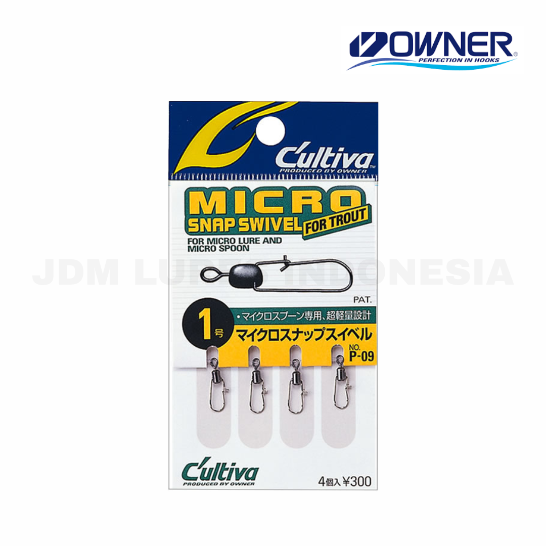 Owner P-09 Micro Snap Swivel