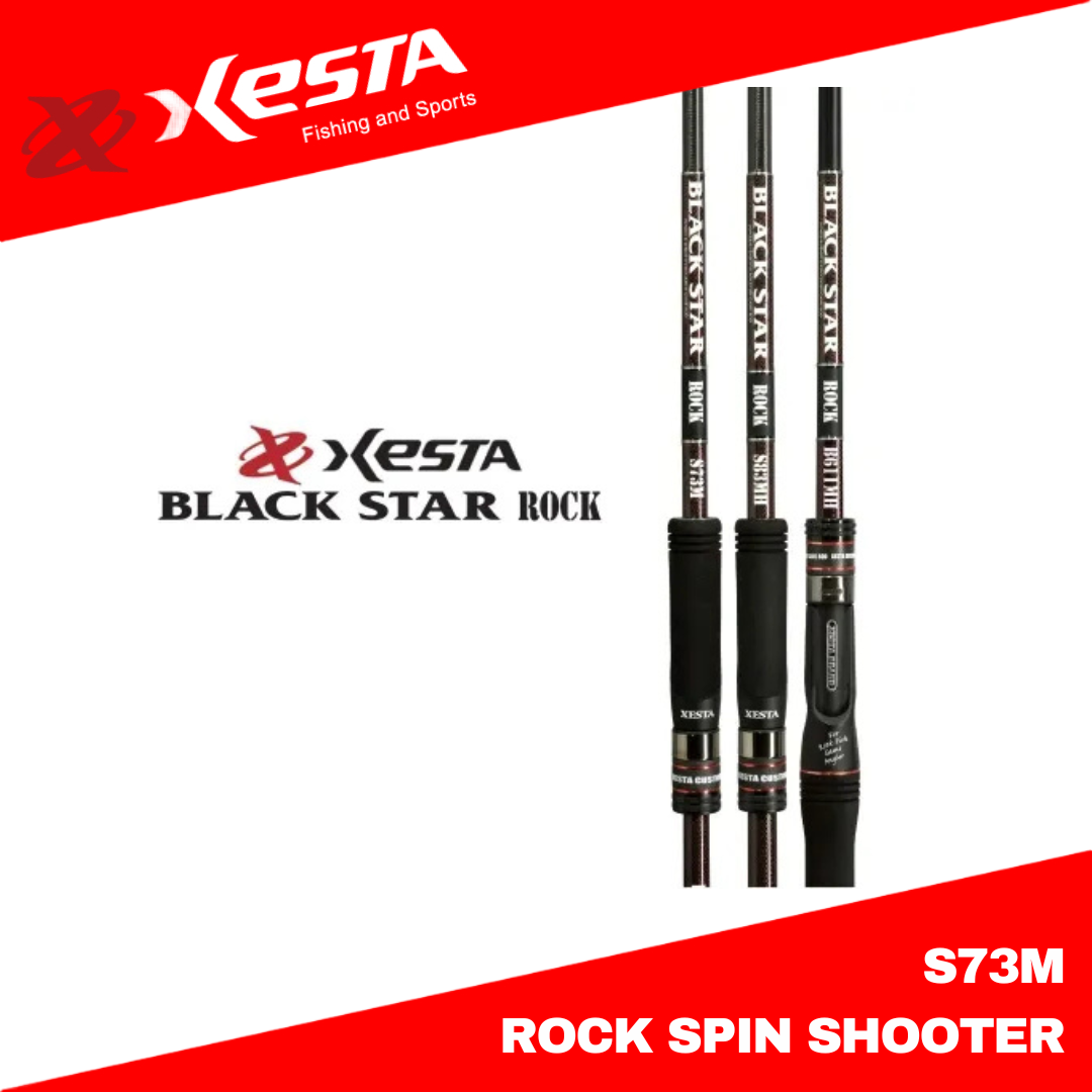 Xesta Black Star Rock S73M Rock Spin Shooter