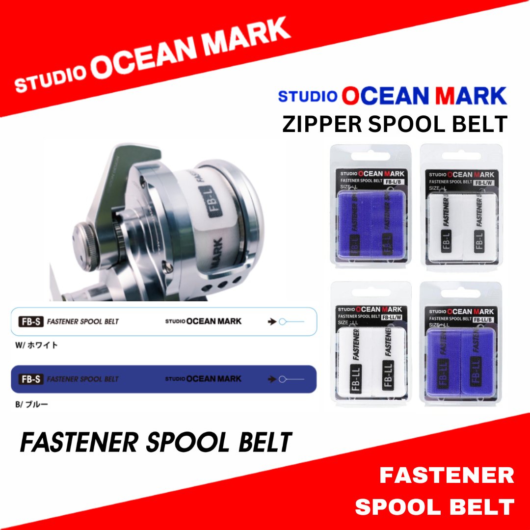Sabuk Kumparan Ritsleting Studio Ocean Mark