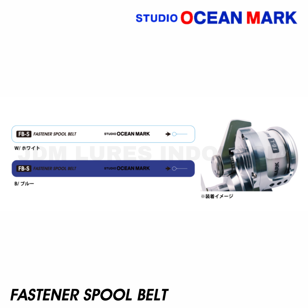 Sabuk Kumparan Ritsleting Studio Ocean Mark