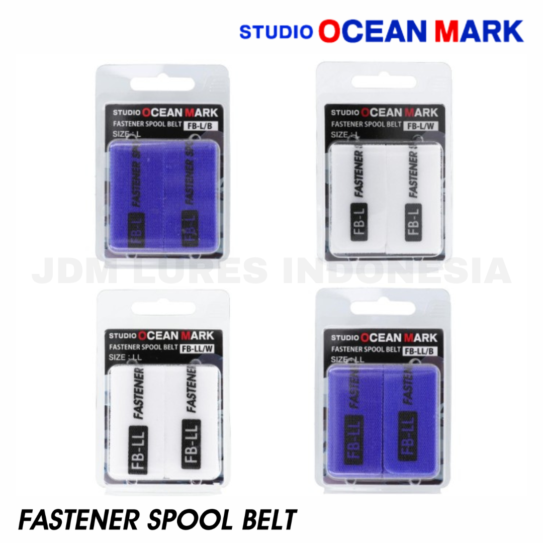 Sabuk Kumparan Ritsleting Studio Ocean Mark