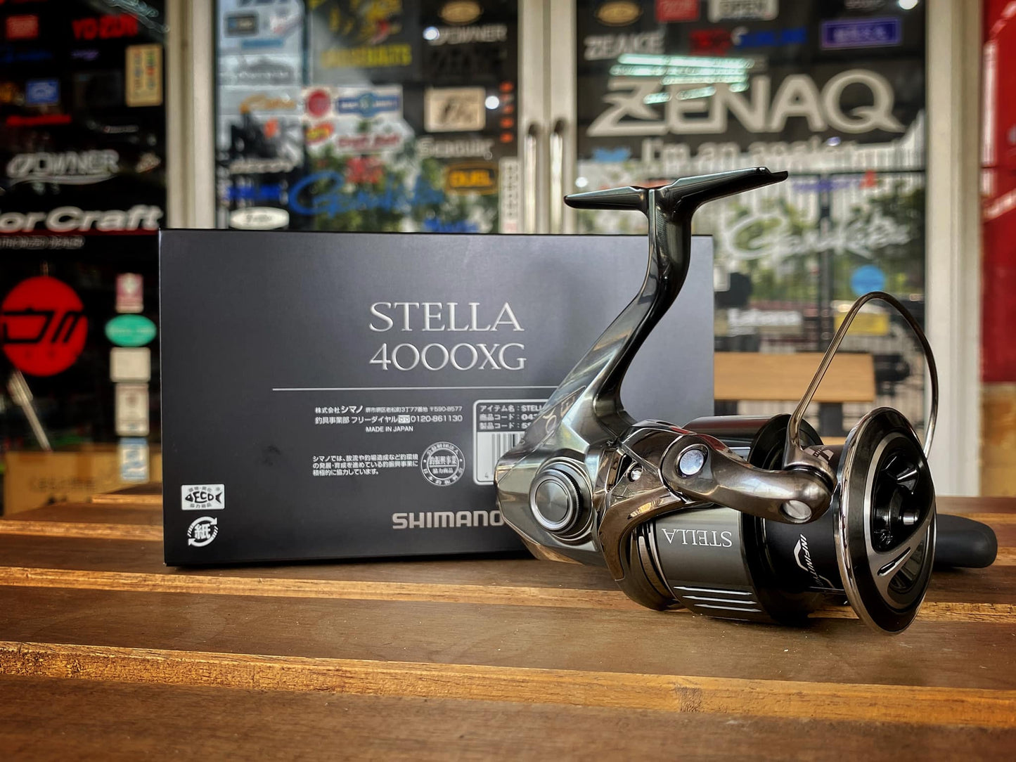 Gulungan Pemintal Shimano 22 Stella 4000XG