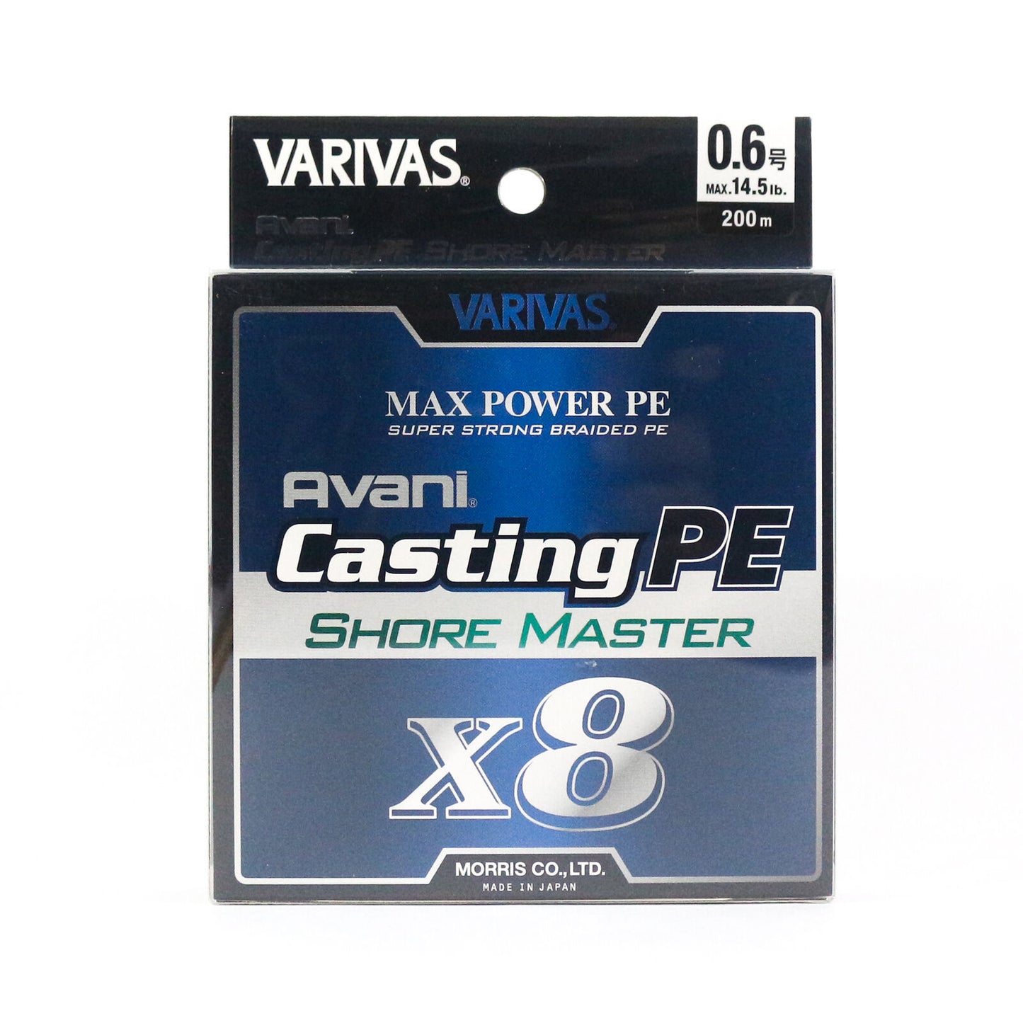 Tali Pengecoran Varivas PE Avani Shore Master Max Power X8 200m
