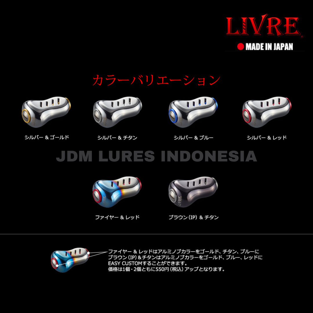 Livre Knob Reel Custom - Fino Plus