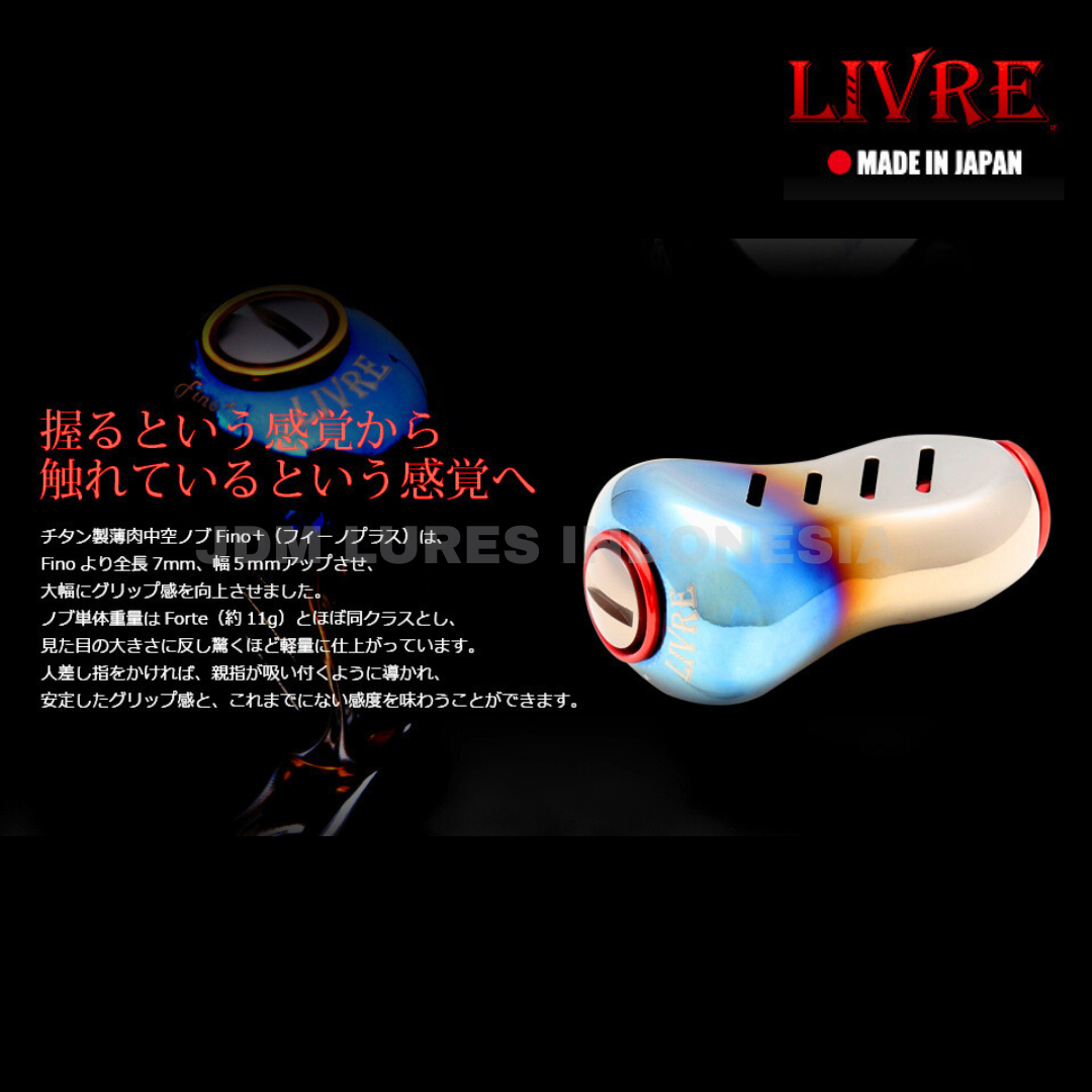 Livre Knob Reel Custom - Fino Plus