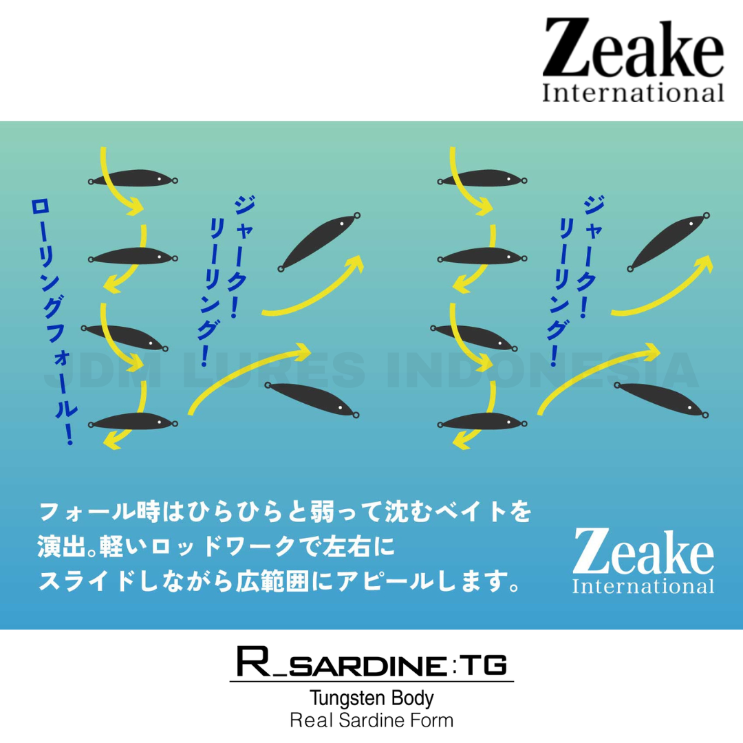 Zeake Metal Jig R Sardine TG