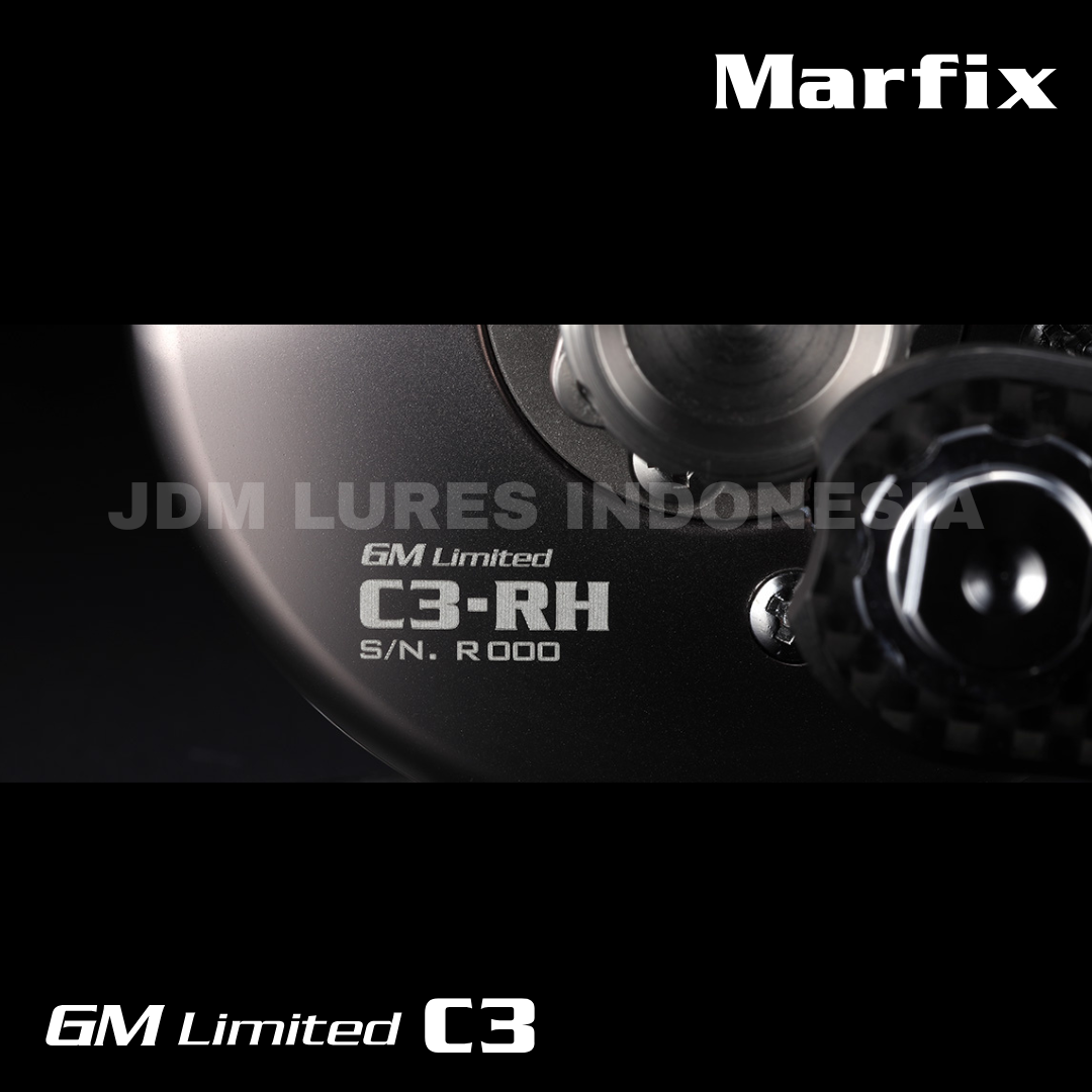 Marfix Baitcast Reel GM Limited C3-LH (Left Handle)