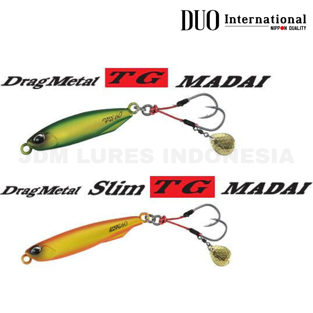 Duo Drag Metal Slim Tungsten TG Madai Red Seabream