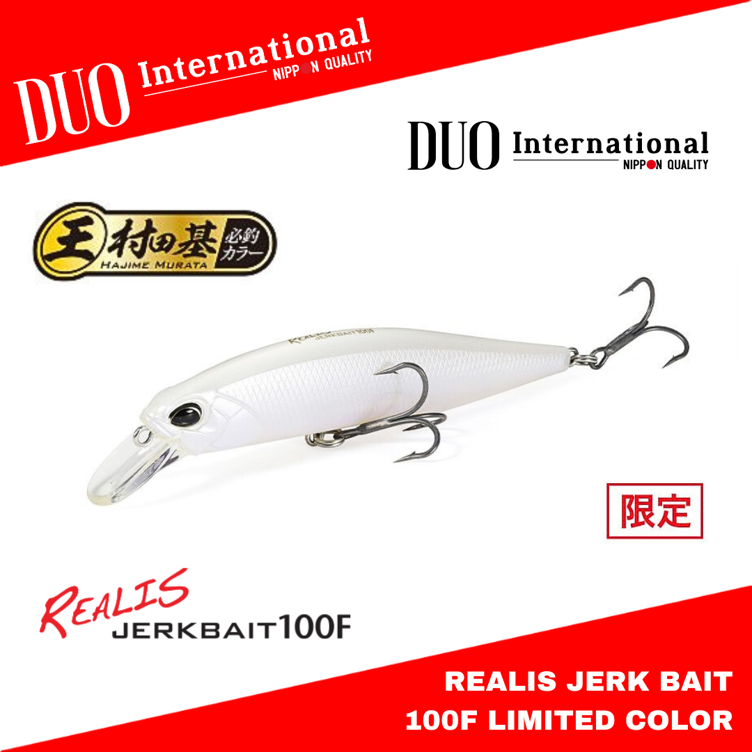 Duo Realis Jerkbait 100F Hajime Murata Limited Color 13.7g 100mm