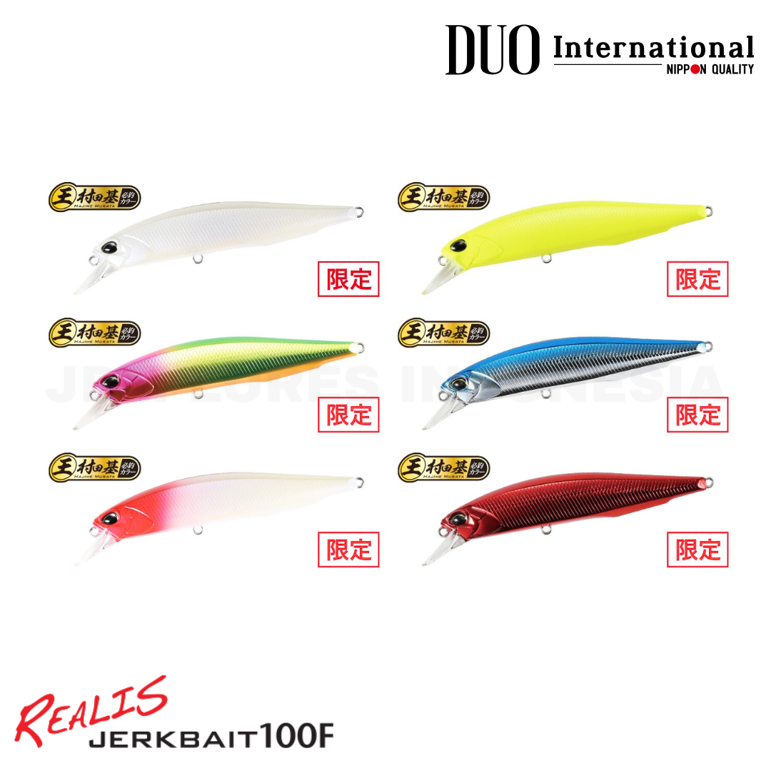 Duo Realis Jerkbait 100F Hajime Murata Limited Color 13.7g 100mm