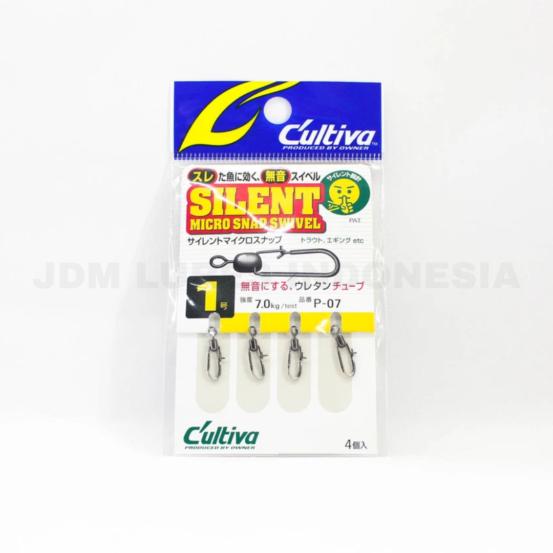 Owner P-07 Silent Micro Snap Swivel