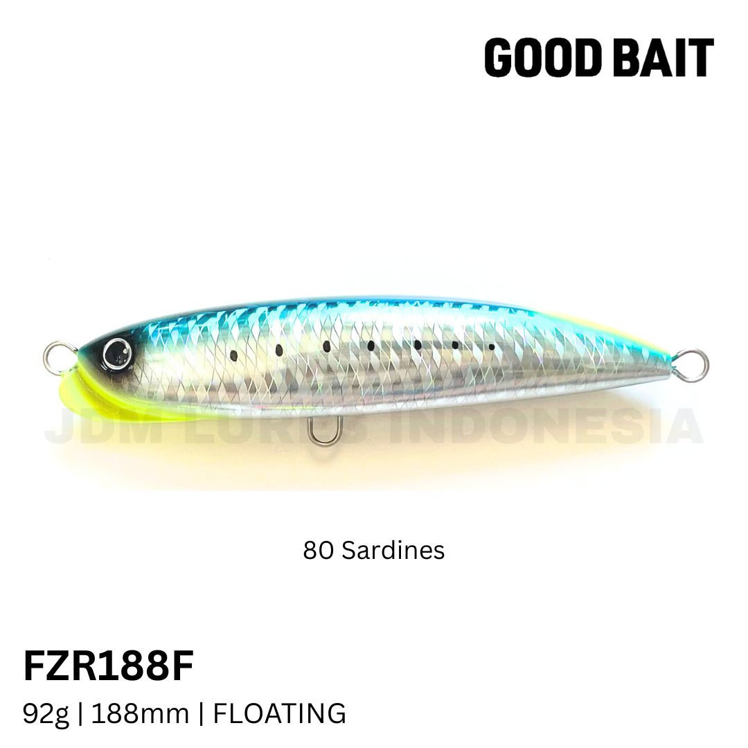 Good Bait FZR 188F Floating Diving Pencil 92g 188mm