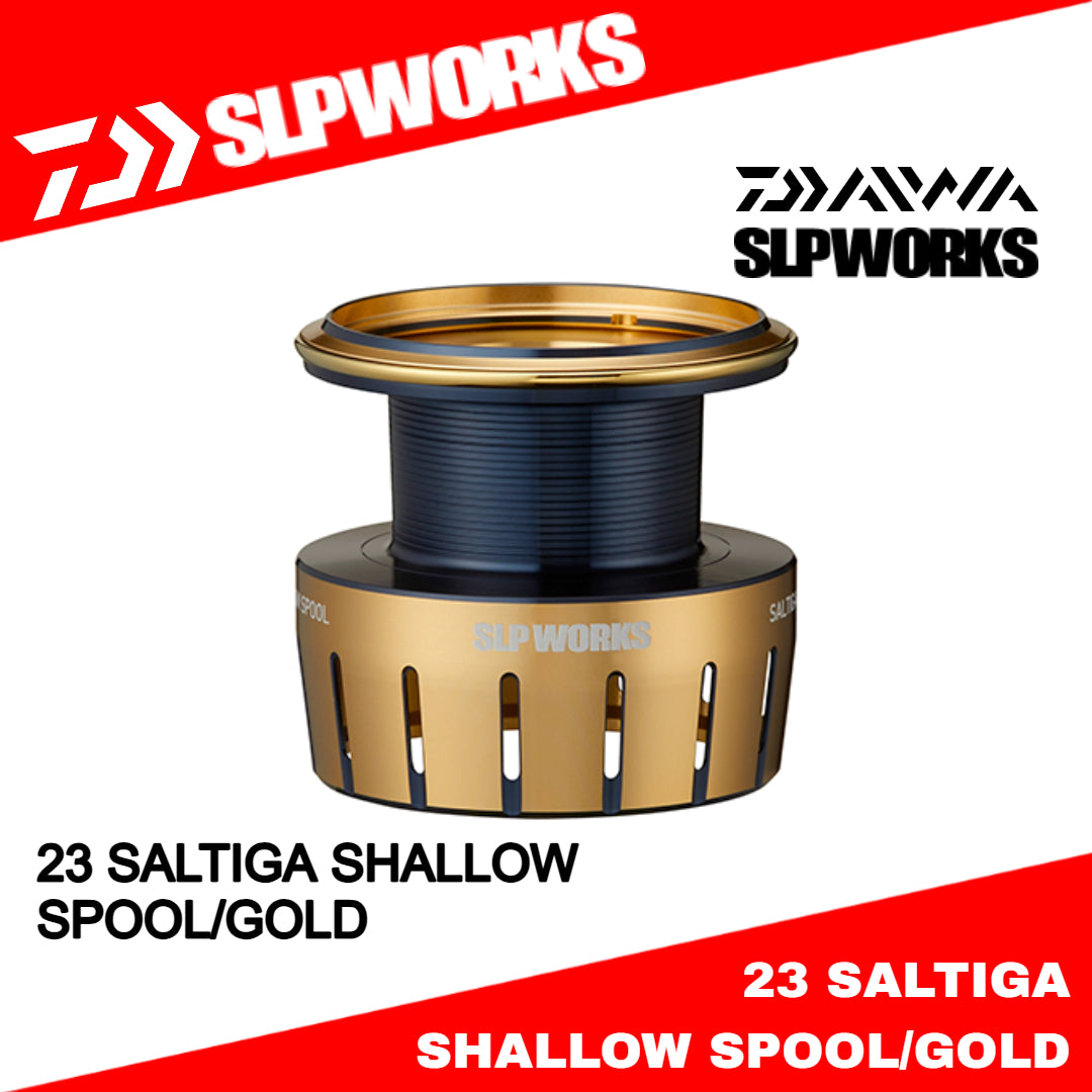 Suku Cadang Reel Daiwa SLP Works Saltiga 23 Shallow Spool - Emas