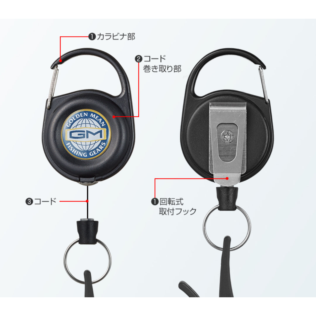 Golden Mean GM Pin-On Reel Big + GM Light Grip Set