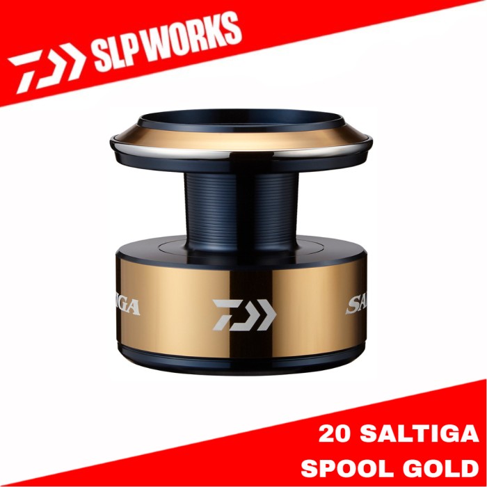 Daiwa SLP Works 20 Saltiga 8000 Spool Gold