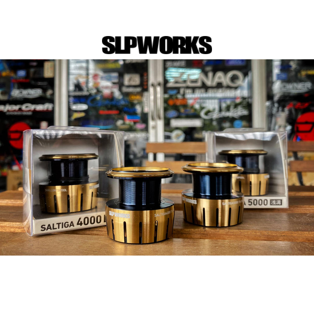 Suku Cadang Reel Daiwa SLP Works Saltiga 23 Shallow Spool - Emas