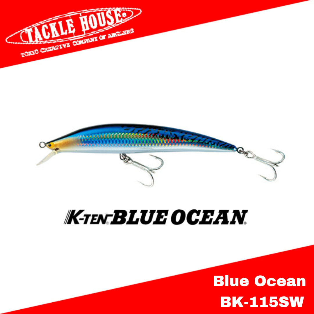 Umpan Pancing K-Ten Blue Ocean BK-115SW Tenggelam 115mm 35gr