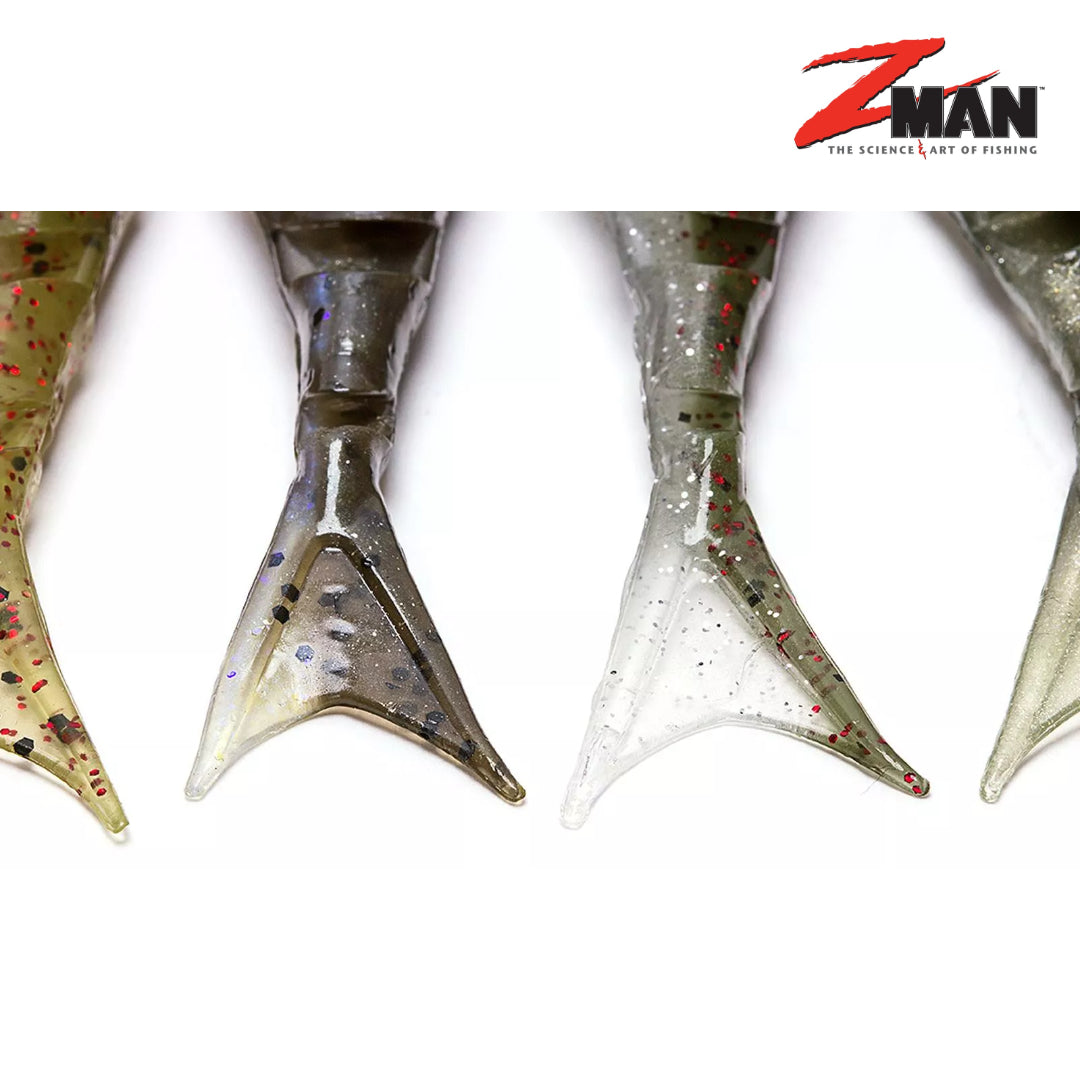 Umpan Pancing Zman Soft Lure RaZor ShadZ 4.5 Inch