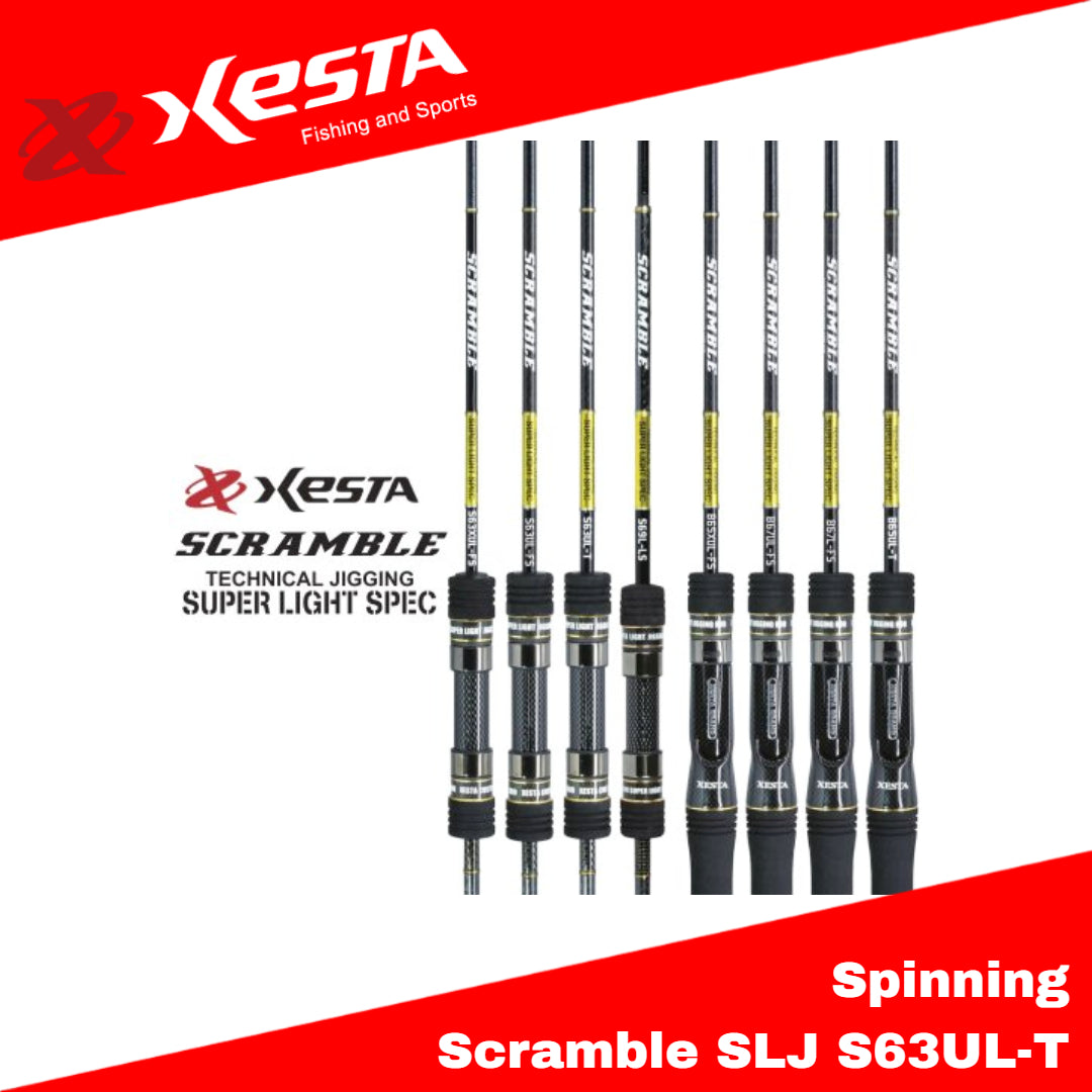 Xesta Rod Spinning Scramble SLJ S63UL-T Sweep Capture (5748)