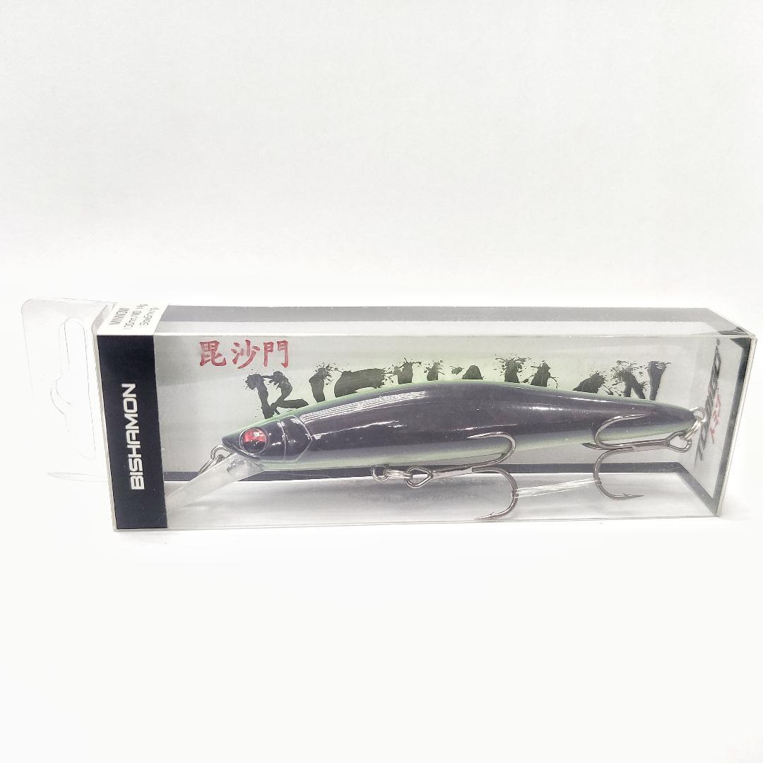 Tomigo Bishamon Minnow 100mm 14 gram Pasif Ungu