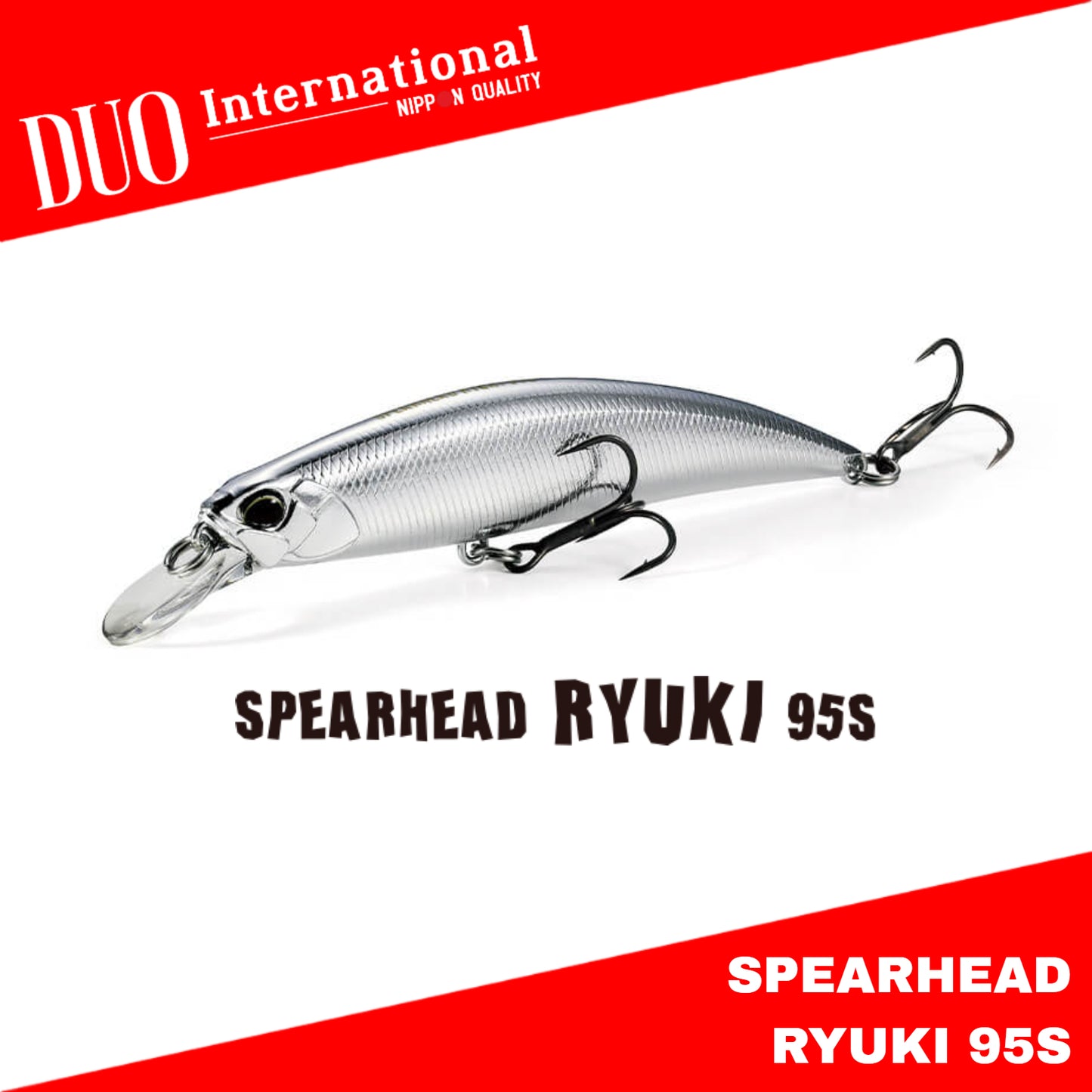 Duo Spearhead Ryuki 95S Umpan Tenggelam 95mm 15 gram
