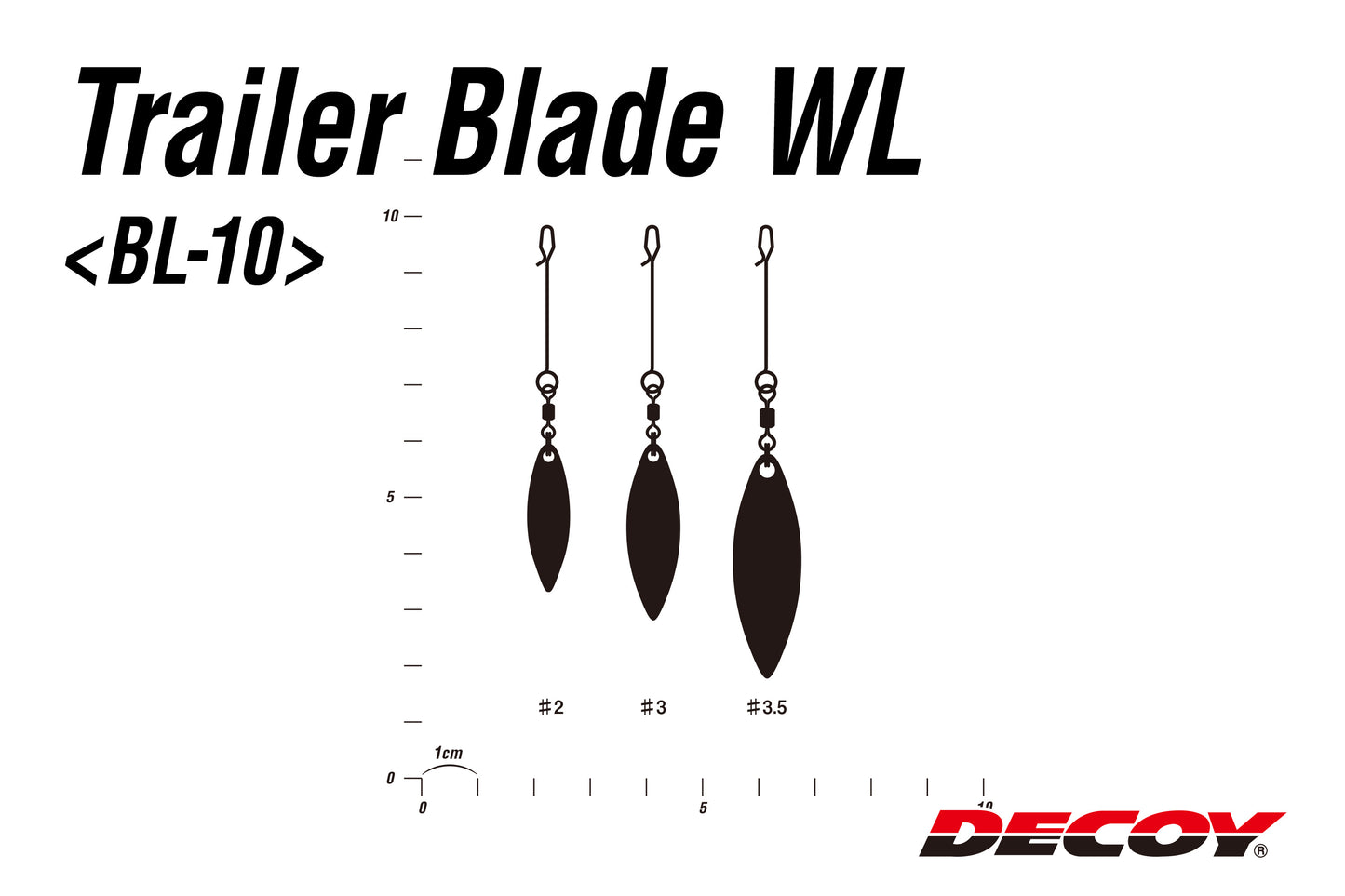 Pisau Trailer Umpan BL-10 WL