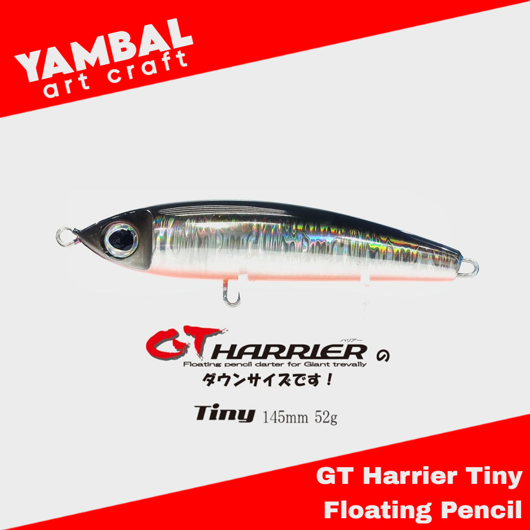 Yambal GT Harrier Tiny Floating Pencil 145mm 52g