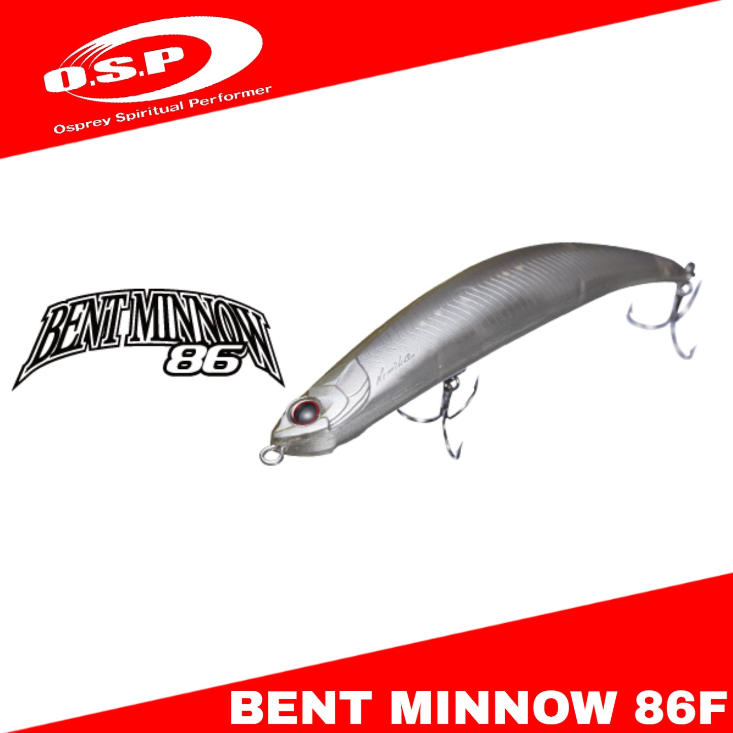 OSP Bent Minnow 86F Floating Minnow Lure