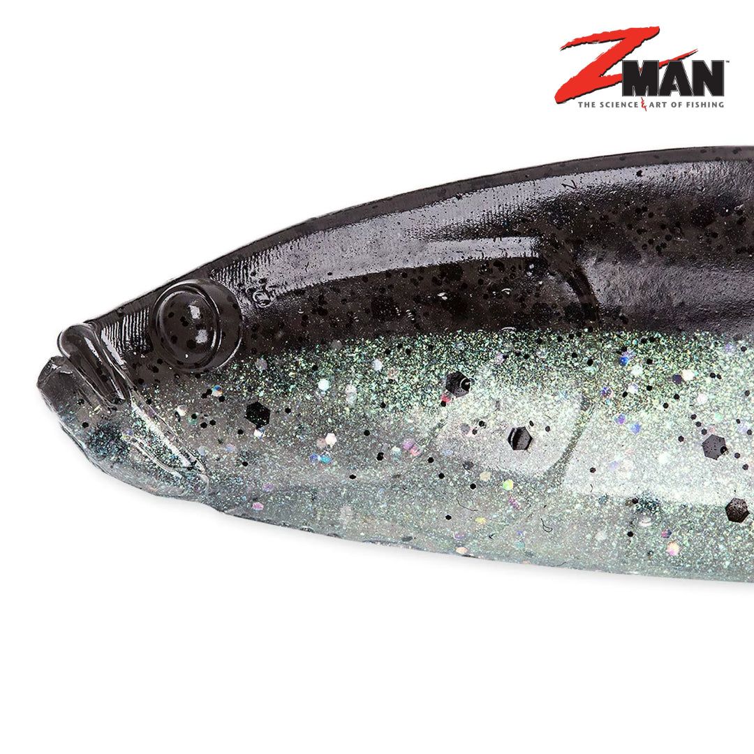 Umpan Pancing Zman Soft Lure RaZor ShadZ 4.5 Inch