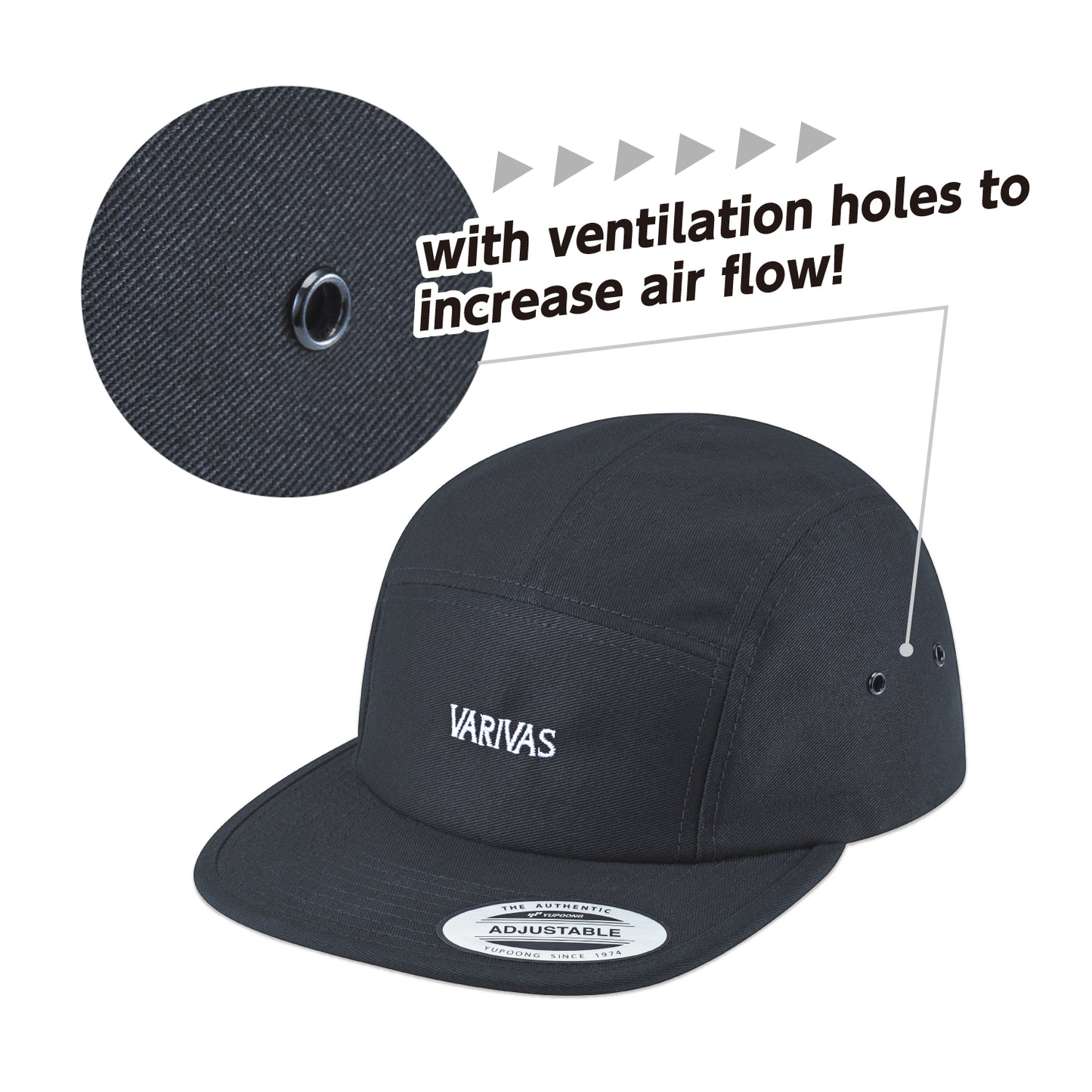 Varivas VAC-80 Jet Cap Flat Visor
