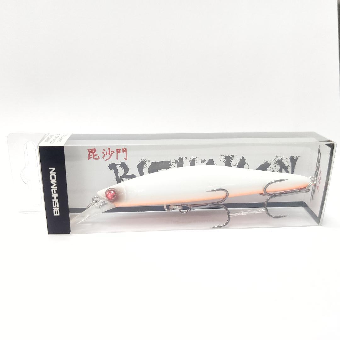 Tomigo Bishamon Minnow 100mm 14 gram Pearl Red Belly