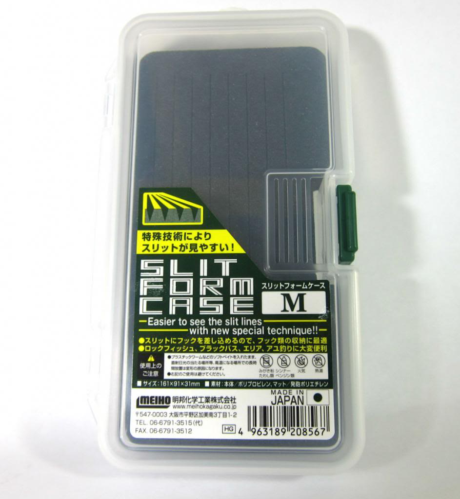 Kotak Bentuk Celah Meiho M (161 x 91 x 31 mm) Bening (8567)