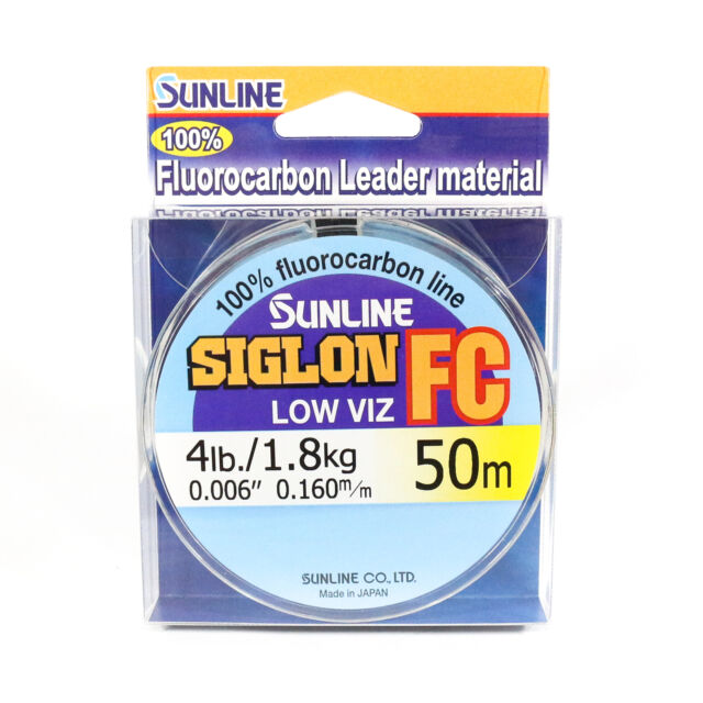 Tali Fluorokarbon Sunline Siglon FC 50m 4lb Diameter 0,16 mm (5808)