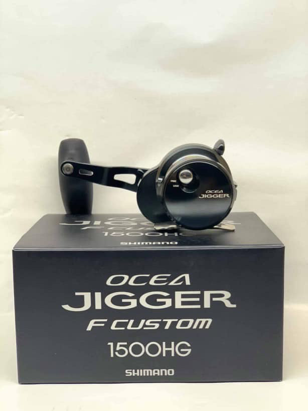Gulungan Umpan Shimano Ocea Jigger F Custom 1500 HG Tangan Kanan (0022)