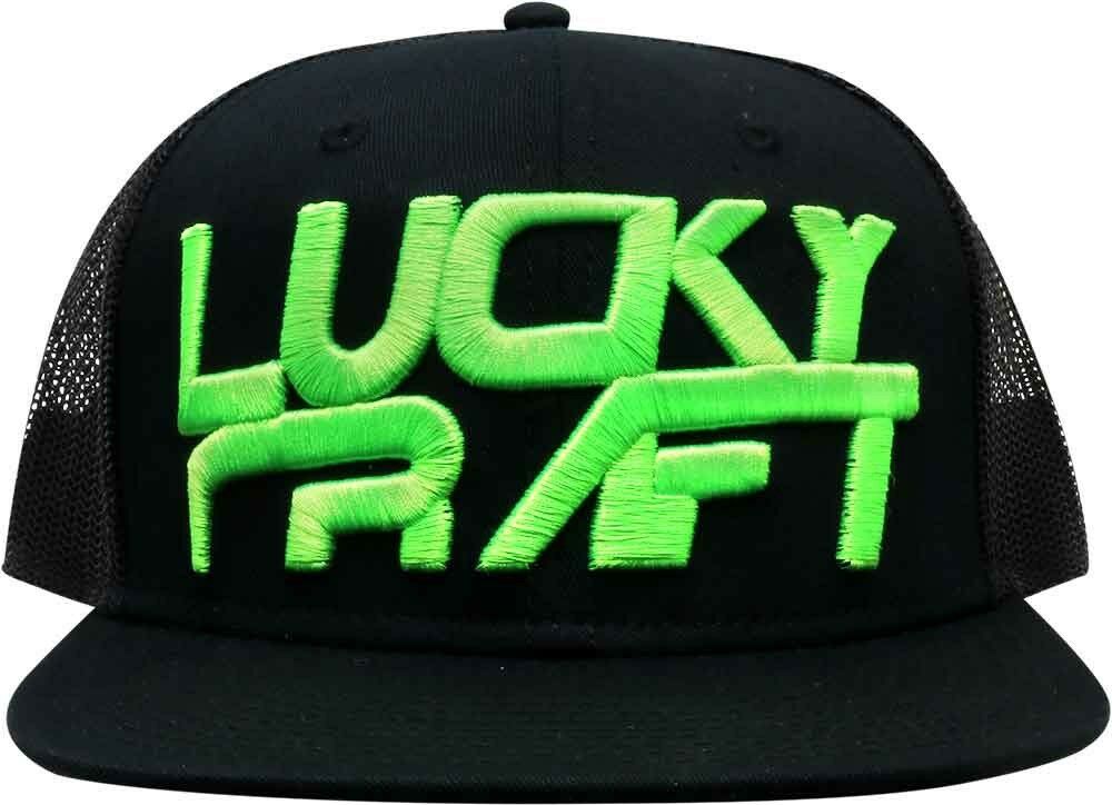 LUCKY CRAFT LC FLAT POP - Hitam dan Hijau