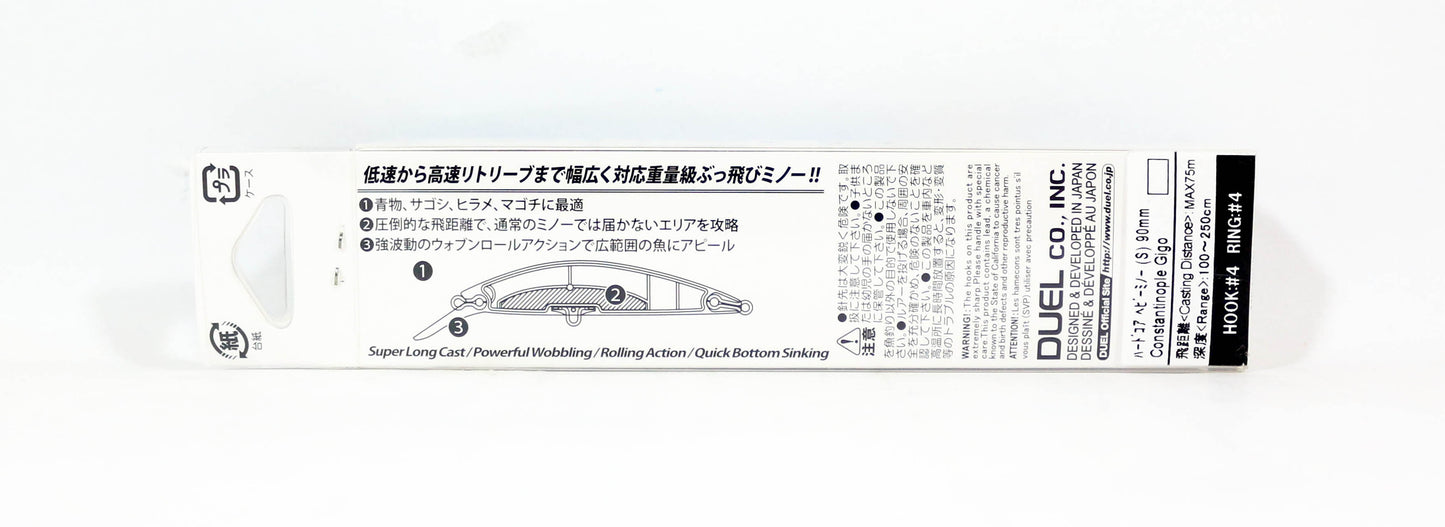 Yo Zuri Duel Hardcore 90S Heavy Sinking Minnow Lure F1189-PCG (5672)