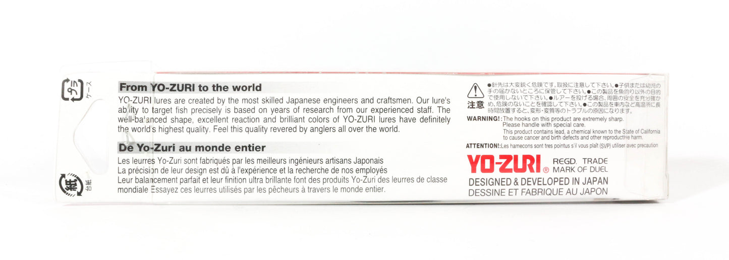 Yo Zuri Crystal Minnow 70 mm Floating Lure R1122-HRSN 9746